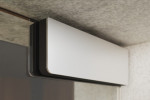 Detailbild von Sinus 2 Motiv matt Glaspendeltür DORMA Mundus BTS Variante 1 - Erkelenz