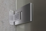 Pendeltürband von Bahia Motiv klar 2-flg. Glaspendeltür mit Oberlicht DORMA Tensor Variante 2 - Erkelenz