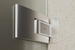 Pendeltürband von Bahia Motiv klar Glaspendeltür mit festem Seitenteil und Oberlicht DORMA Tensor Variante 3 - Erkelenz