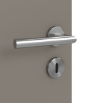 Detailansicht der Oberfläche von Signum 14 Basic Lack Taupe RAL 7048 Innentür - Huga