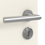 Detailansicht der Oberfläche von GARANT Schallschutztür-Set Weißlack RAL 9010 CePaL mit Zarge