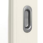Detailbild der Oberfläche von Weiß ähnlich RAL 9010 LA 27 Basic Lack Schiebetür - Huga