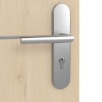 Detailansicht der Oberfläche von GARANT Wohnungseingangstür Corona 831 Authentic Sand CePaL
