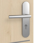 Detailansicht der Oberfläche von GARANT Wohnungseingangstür Corona 832 Authentic Sand CePaL