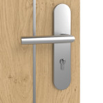 Detailansicht der Oberfläche von GARANT Wohnungseingangstür Corona 850 Authentic Asteiche CePaL