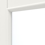 Detailansicht des Lichtausschnitts von Carolina 5 LA 1 ClassicLine Weißlack Doppelflügeltür inkl. Zarge - Hörmann