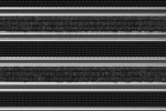 Detailaufnahme von Top-Ansicht von Aluprofilmatte KLASSIK Rips T03PP anthrazit / Safe R01V schwarz - Entrada