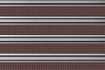 Detailaufnahme von Top-Ansicht von Aluprofilmatte KLASSIK Safe R03V braun / Kratzleiste - Entrada