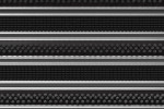 Detailaufnahme von Top-Ansicht von Aluprofilmatte KLASSIK Safe R01V schwarz / Work B02 grau - Entrada