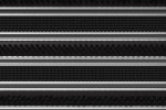 Detailaufnahme von Top-Ansicht von Aluprofilmatte KLASSIK Safe R01V schwarz / Work B01 schwarz - Entrada