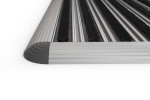 Frontale Detailaufnahme von Schuhabtreter HOME Work B301 schwarz 60 x 42 cm - Entrada