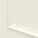 Detailansicht der Querleiste von GARANT Wohnungseingangstür Amrum AM1 Weißlack 