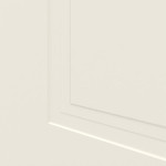 Detailansicht der Querleiste von GARANT Wohnungseingangstür Parma PF1 Weißlack 