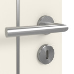 Detailansicht der Oberfläche von GARANT Zimmertür Aura 851 Weißlack