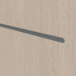 Detailansicht der Lisene von GARANT Doppelflügeltür Corona 834 Authentic Akazie CePaL mit Zarge