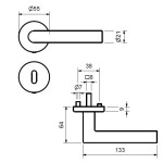 Technische Zeichnung Ronny-R Vario Star Alu - Südmetall