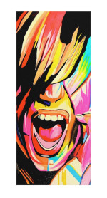Original Pop Art Unter Strom - Art of Demencia 1