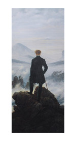 Caspar David Friedrich Reproduktion Der Wanderer über dem Nebelmeer