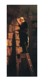 Carl Spitzweg Reproduktion Der Bücherwurm