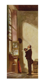 Carl Spitzweg Reproduktion Der Schreiber