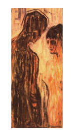 Edvard Munch Reproduktion Amor und Psyche