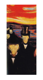Edvard Munch Reproduktion Angst