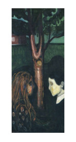 Edvard Munch Reproduktion Auge in Auge