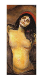 Edvard Munch Reproduktion Madonna