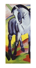 Franz Marc Reproduktion Blaues Pferd 1