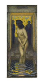Franz Stuck Reproduktion Susanna im Bade