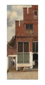 Johannes Vermeer Reproduktion Die kleine Straße