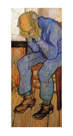 Vincent van Gogh Reproduktion An der Schwelle zur Ewigkeit
