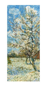 Vincent van Gogh Reproduktion Blühender Pfirsichbaum