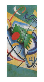 Wassily Kandinsky Reproduktion Red Oval