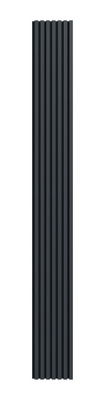 Wandpaneel schwarz Akustik Perform S 2400 x 300 mm 6