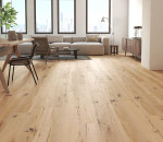 Milieubild Wohnbereich von Eiche sand strukturiert 1-Stab Extreme Laminat - Wiparquet