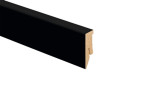 Sockelleiste 2600 x 50 x 18 mm schwarz - Kaindl