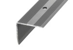 Ansicht von PROSTEP Winkelprofil Aluminium 35x30mm eloxiert Edelstahl gebohrt 270cm - Proline