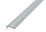 Ansicht von PROSTEP Winkelprofil Aluminium 25x10mm eloxiert Silber selbstk. 100cm - Proline