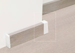 Außenecken für Sockelleisten weiß - Kaindl 1