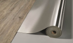 Ansicht Verlegung von Verlegeunterlage PU-M 1,8 Aqua-Stop mit Fugendichtband 8,5 qm PROBASE Premium - Proline