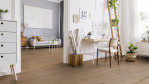 MEISTER Lindura-Holzboden Eiche authentic greige gebürstet ultramattlackiert 1-Stab Landhausdiele Premium HD 400 -8923