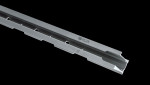 Laufschiene von Unico EF Schiebetürsystem für einflügelige Ganzglastüren in Massivbau - Eclisse