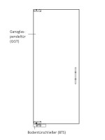 Zeichnung von Algo Motiv klar Glaspendeltür DORMA Mundus BTS Variante 1 - Erkelenz