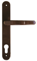 Bild 2 von Compact 72 Mahagoni Langschild Schutzbeschlag für Nebeneingangstüren - Interio