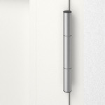 Kneer Haustür Alu AT72 1AF 208 RAL 9016-RAL 9016 Detail Bänder