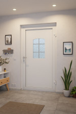Interio Haustür Alu 5-Sterne 1155 RAL 9016-RAL 9016 Stilwelt innen