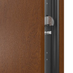 Hörmann Haustür Thermo46 700 Golden Oak-Golden Oak Detail Schließer