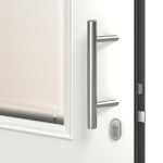 Hörmann Haustür Thermo65 430 RAL 9016-RAL 9016 Detail Drücker