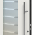 Hörmann Haustür ThermoSafe 136 RAL 9016-RAL 9016 Detail Drücker